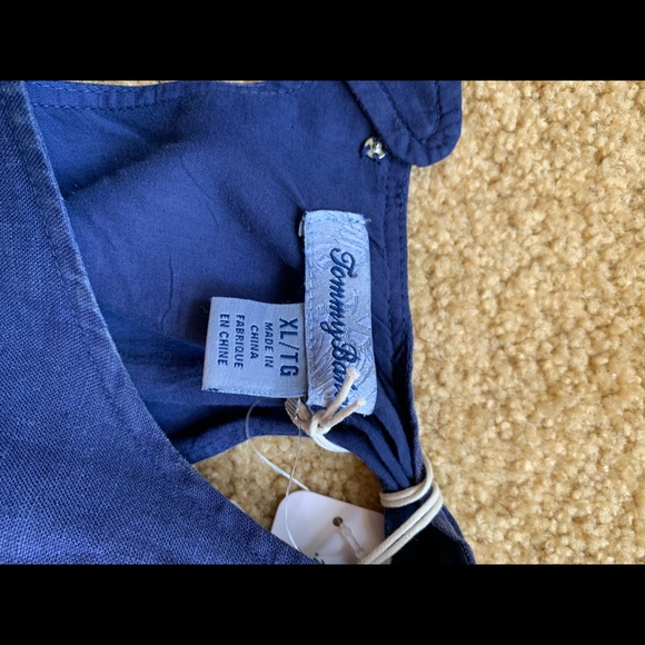 Tommy Bahama Women's Island Navy Two Palms Linen
Shift Dress NWOT XL $118 - Picture 7 of 10